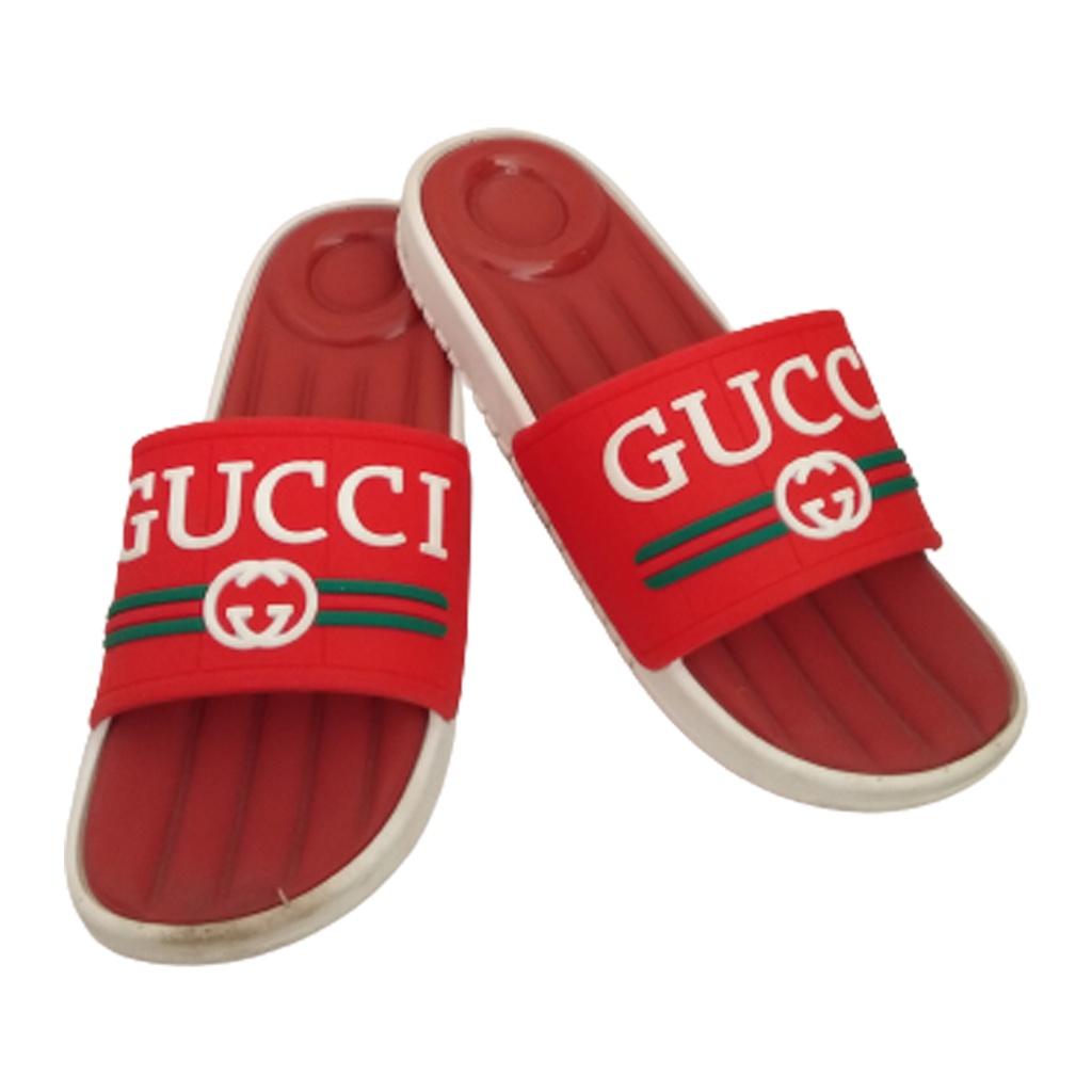 White discount gucci flops